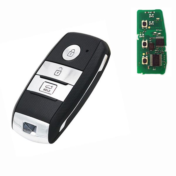 

3 button car smart remote key fob 433 mhz 46 chip for kia k5 sorento sportage