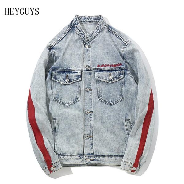 

2019 new men's coat dragon embroidery cotton jeans loose blue jacket men clothing male outerwear, Black;brown