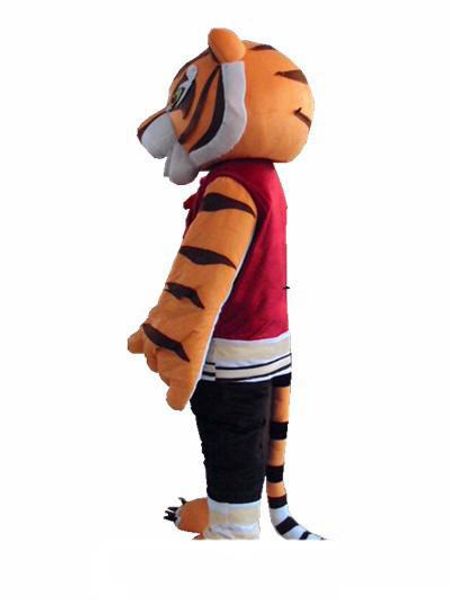 2019 venda Hot new adulto Kungfu Panda traje da mascote urso mascote traje KungFu Tiger fantasia vestido frete grátis