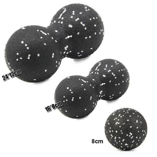 

massage ball fitness yoga block massage peanut ball set for physical therapy deep muscle exercise epp comprehensive fitness