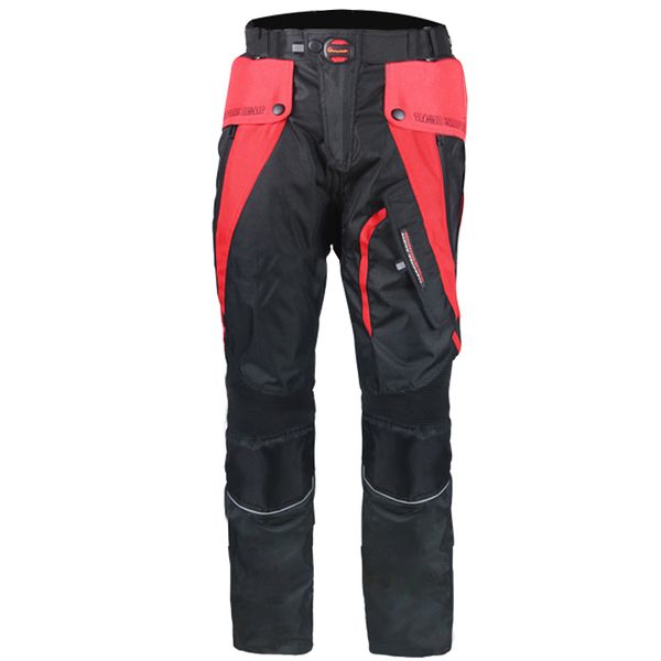 

riding tribe motorcycle pants motorbike racing trousers men warm oxford moto motocross pants trousers with protector gear, Black;blue