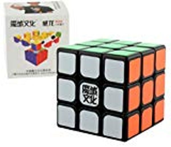 

black 3x3x3 moyu aolong v2 puzzle
