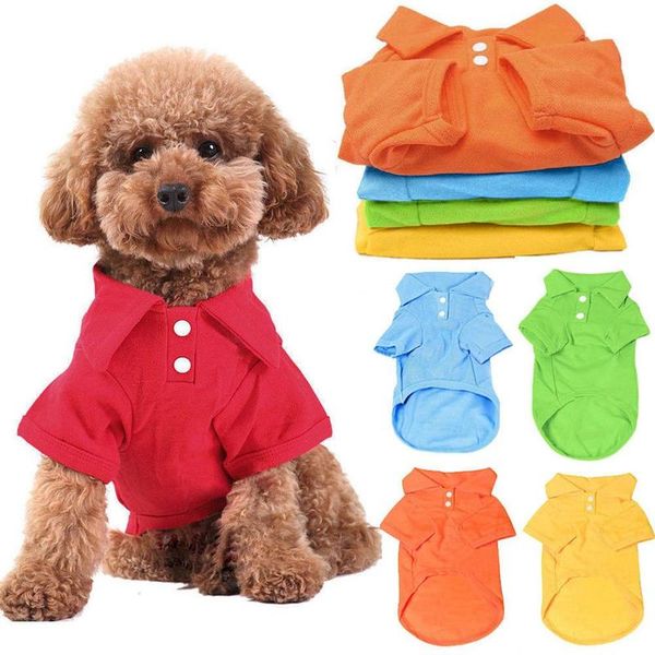 

pet dog cat puppy polo футболки костюм одежда одежда одежда пальто топы размер одежды xs s m l xl для домашних животных костюмы