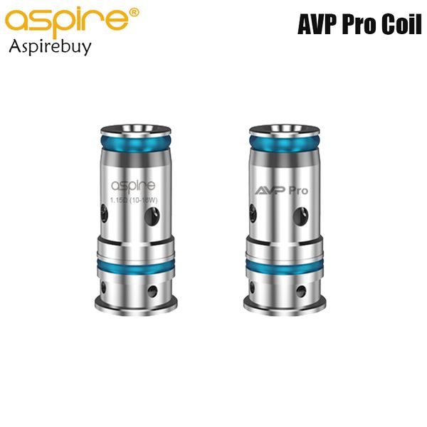 

Aspire AVP Pro Катушка Стандартная катушка 1.15ohm / Mesh Coil 0.65ohm для Aspire AVP Pro Pod Vape E Cigarette 5шт / уп Аутентичные