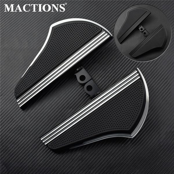 

motorcycle passenger defiance floorboards footboard black cnc male mount foot pegs for touring dyna sportster xl models