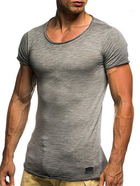 

breathable t-shirts fashion mens fashion mens sports tshirts modal short sleeved crew neck, White;black