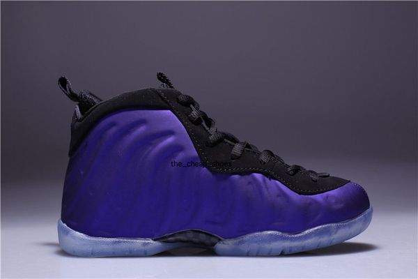 

new kids air penny hardaway galaxy one 1 boys basketball shoes olympic sneakers training sports shoes, Black