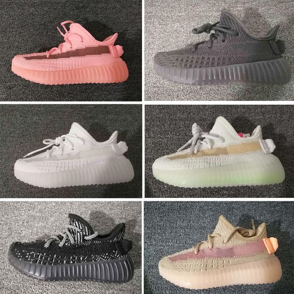 

правда формы infant v2 hyper пространства дети кроссовок clay kanye west мода малыш тренеры большой маленький мальчик девочка дети малыши кр