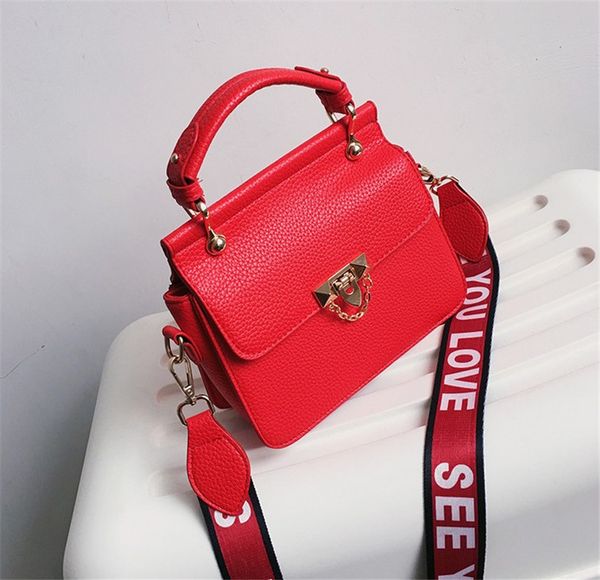 

6 colors designer cross body wide shoulder strap shoulder bag stylish small square bags hand bag ph-cfy20051836