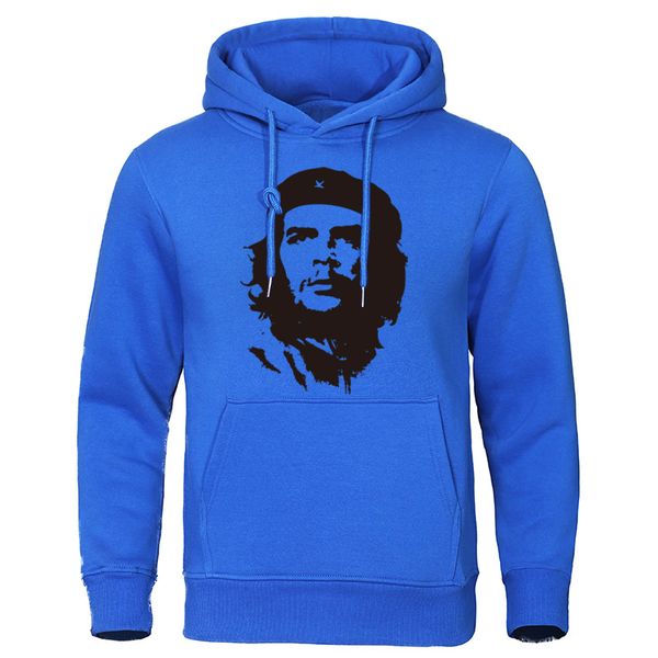 

autumn winter me's hoodies che guevara sweatshirt casual capless tracksuit argentina hero fashion clothing streetwear pullovers, Black