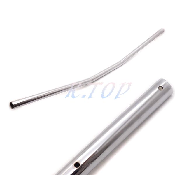 

chrome 7/8" 22mm drag style bar handlebar universal motorcycle custom
