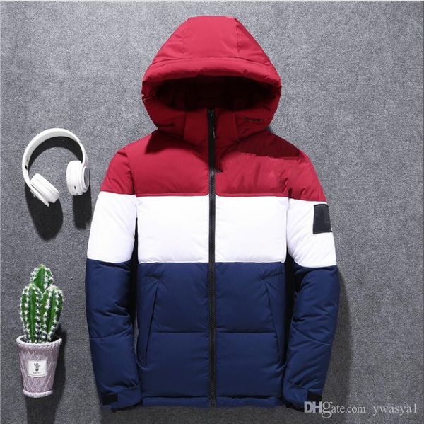 

2019 new wt6022 white duck thick down jacket men coat snow parkas male warm brand clothing winter down jacket outerwear, Black