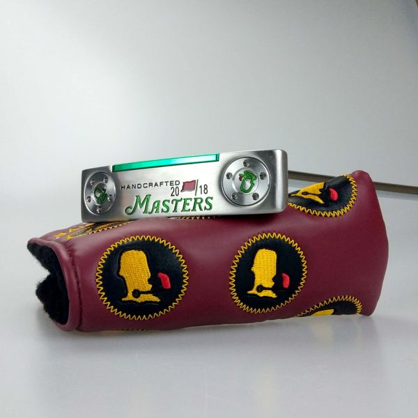 

Golf putter green map golf club 32 33 34 35 36 inch end headcover