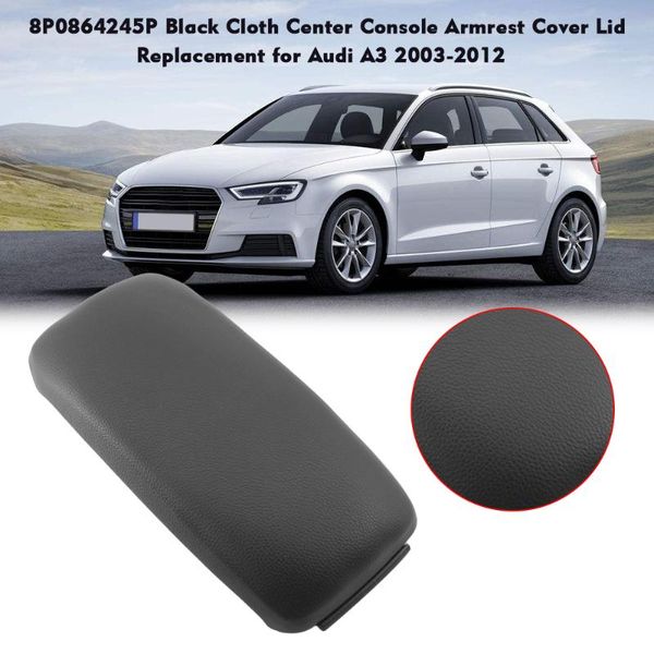

kkmoon car leather center console armrest cover auto accessories car styling for a3 2003-2012