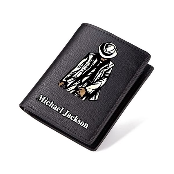 

meancat men wallet michael jackson, Red;black