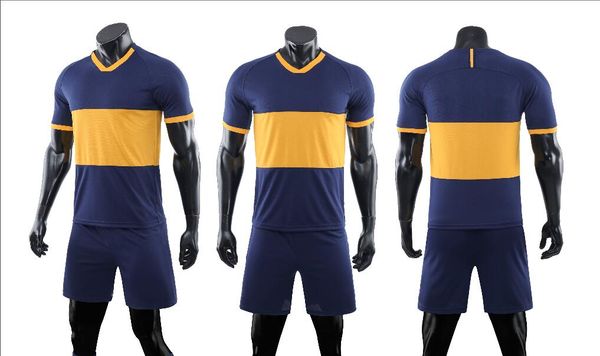 

2020 new soccer jersey 19 20 kit light custom made football shirt and short personalise kit tj0002, Black