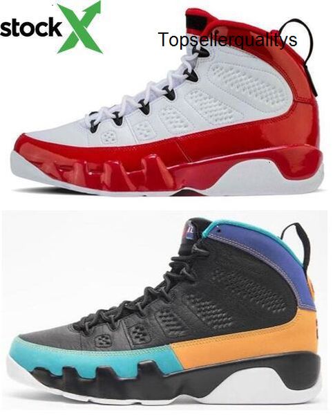 

2020 new 9 gym red white dream it do it unc university blue jordon basketball shoes men 9s sports sneakers with box