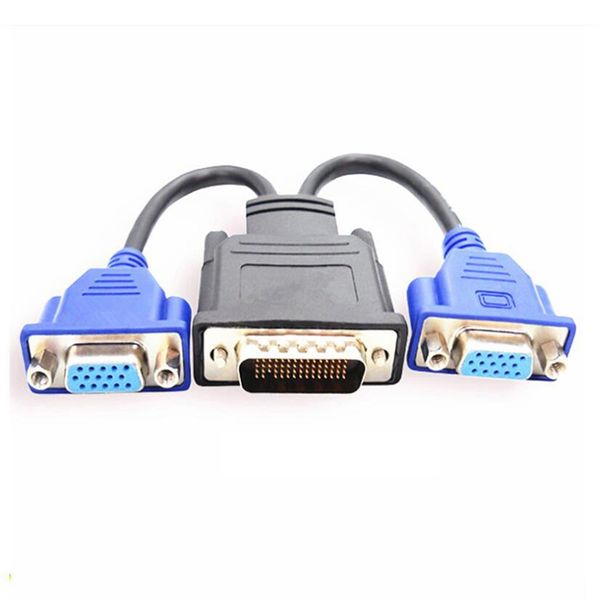 

dms-59pin male to dual displayport female splitter extension cable converter 59pin for pc graphics card