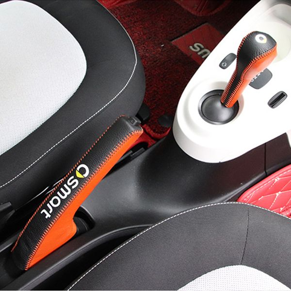 

car shift lever hand brake holster modification accessories car hand brake handle shape for smart 453 foutwo forfour