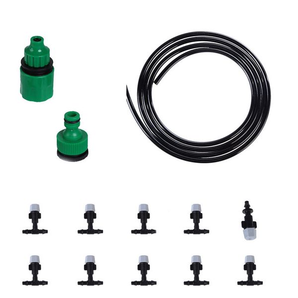 

water misting cooling system 10/20/25 mist sprinkler nozzle sprinkler water kits system outdoor garden tool mayitr