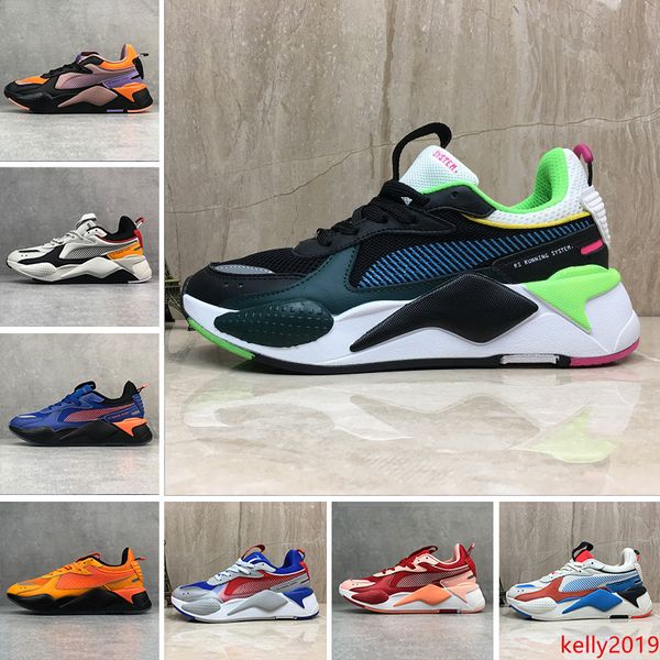 

men & women rs-x reinvention casual shoes system white black blue red yellow dad shoes athletic fashion sneakers jogging