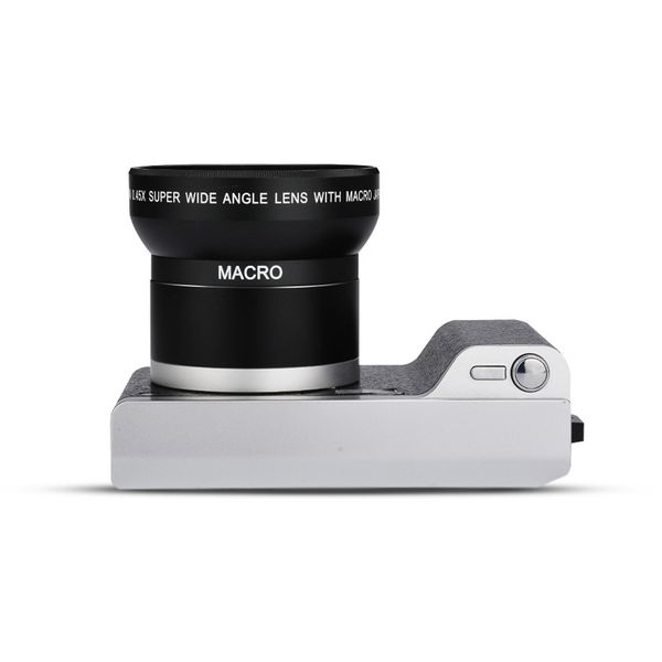 

micro-single 8 x digital zoom,24-mp large-screen 4-inch touch screen wide-angle gift high-definition video camera