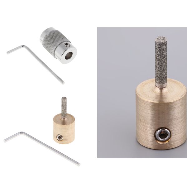 

2 piece/set grinding bits set stained glass grinder head for all glass grinding machine