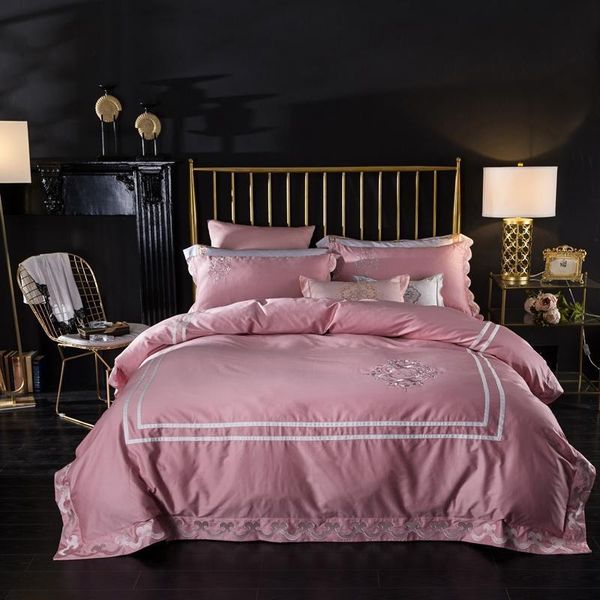 

full size bedding set king bedding soft bedclothes twill print duvet cover set with pillowcases 3pcs bed set home ahl-62x 99