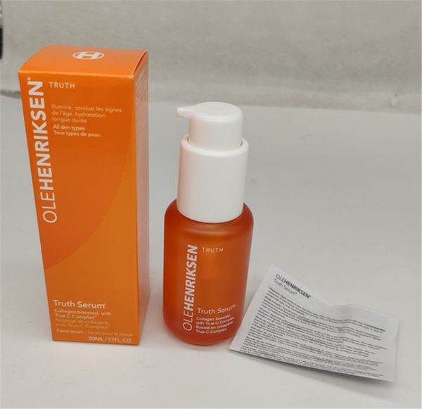 

Новое Прибытие OLE Henriksen Truth Serum 50 мл OLEHenriksen Сыворотка для лица Коллагеновая сыворотка Высокое качество DHL быстрая доставка