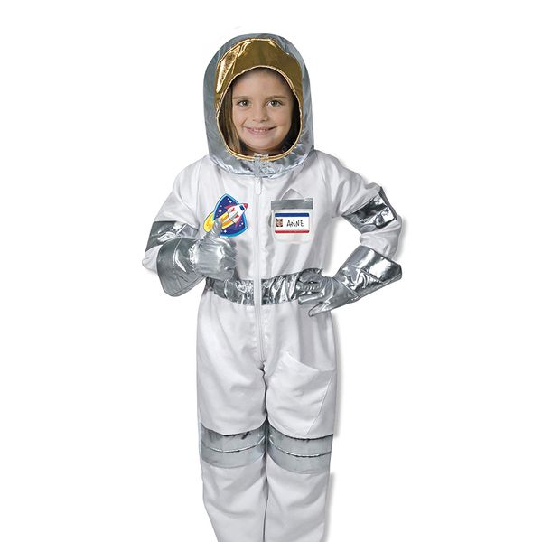 Costume da astronauta per bambini Gioco di ruolo Costume per bambini Tuta spaziale Ragazzi Vesti Cosplay Abiti da festa di Halloween Costume di carnevale Festa di compleanno