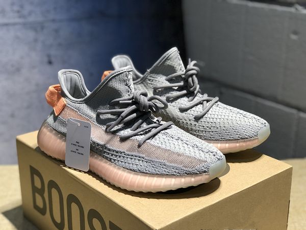 

High quality 2019New Authentic 350 V2 Trfrm True Form Clay Kanye West Sply Originals 3M Man Woman Running Shoes Sports Sneakers With Box