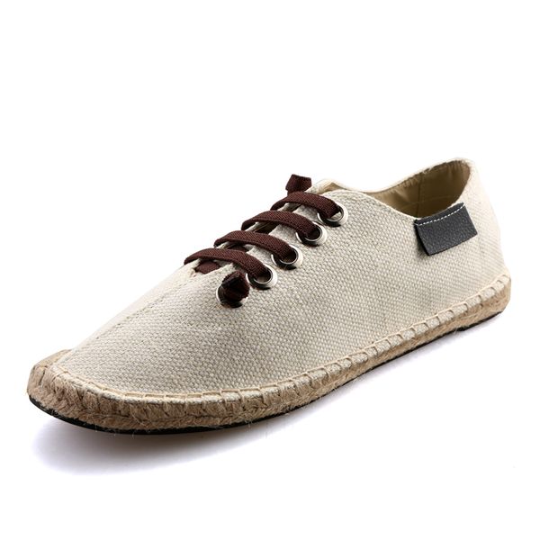 

men's shoes men men casual shoes fashion breathable lace up flats, Black