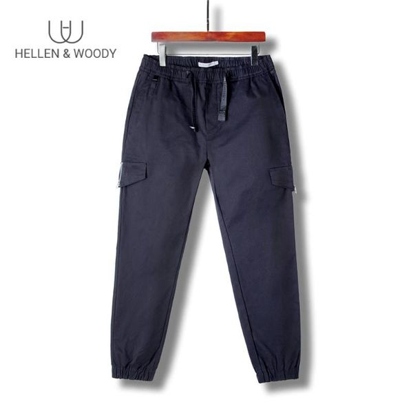 

hw mens штаны патрицы комбинезонов sweatpants уличной streetwear мужские мульти кармана грузовой шаровары hip hop, Black