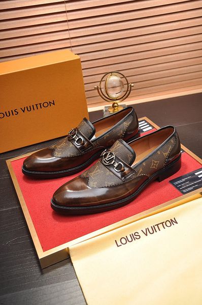 

2019 brands thick bottom plus size dress shoe men luxury italian style fashion men wedding shoes mens bring business leather shoes men, Black