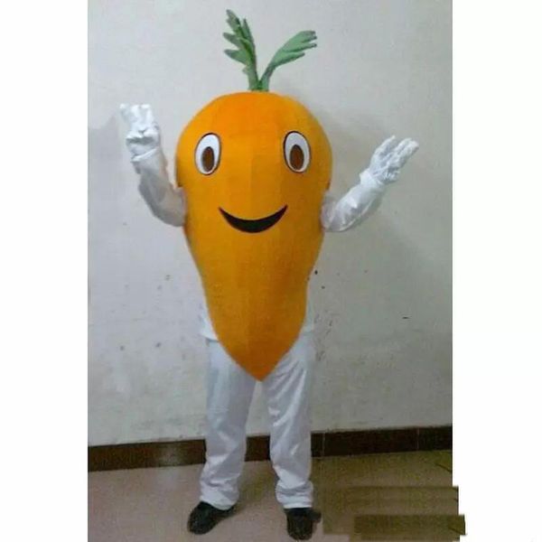 

2018 factory direct sale eva material carrots mascot costumes cartoon apparel birthday party, Red;yellow