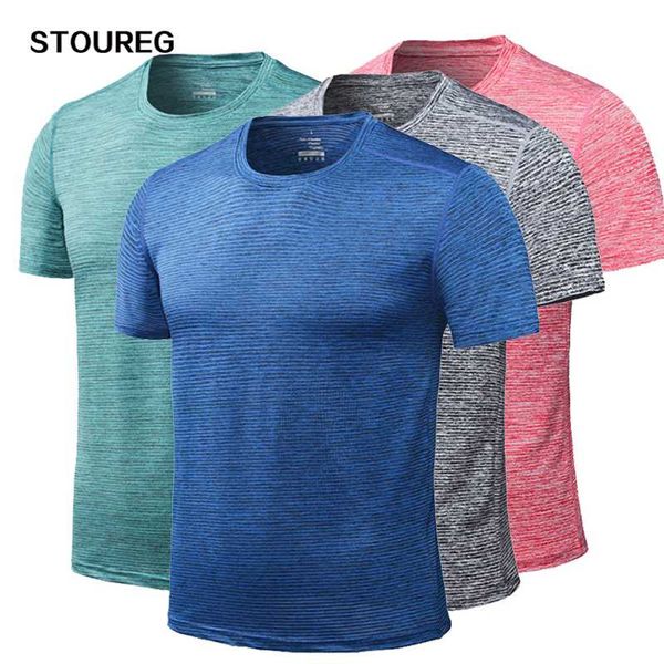 

4xl men's running t-shirts quick running sport fitness shirts male workout shirts tees soccer jersey men's sportswear, Black;blue