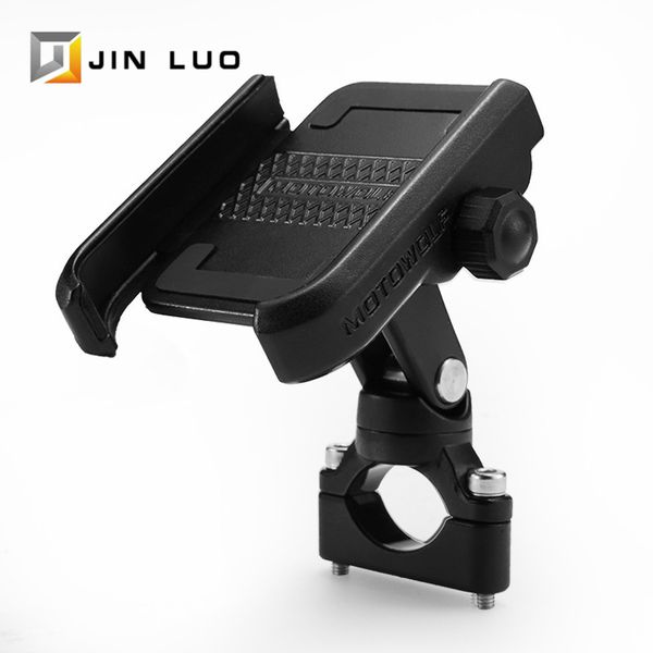 

bicycle phone holder aluminum alloy bike smartphone support motorcycle durable rotatable handlebar rack bracket accessories