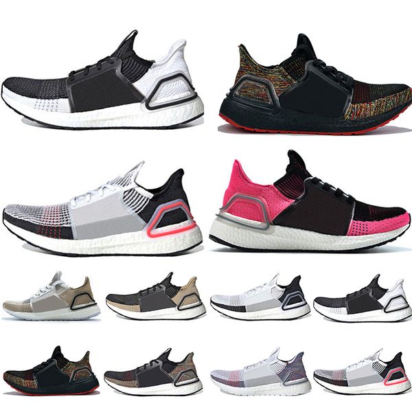 

Hot 2019 Ultra Boost 19 Laser Red Refract Oreo mens running shoes for men Women UltraBoost UB5.0 Black Pink Sport Sneakers Designer Trainers