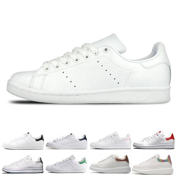 

2018 new stan smith sneakers casual leather men's and women 's fashion luxury mens women designer sandals sh