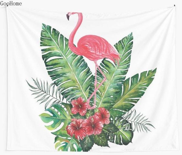 

flamingo tropical natural wall tapestry cover beach towel throw blanket picnic yoga mat home decoration
