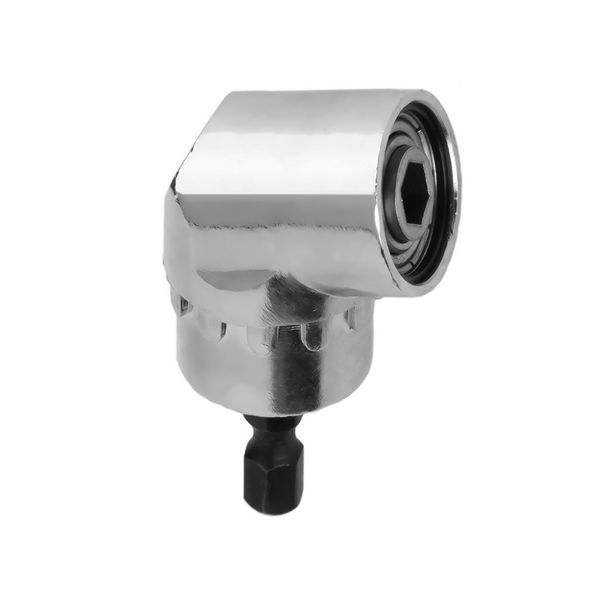 

105degree angle 1/4 extension hex drill bit screwdriver socket holder adaptor