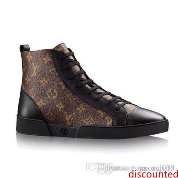 

newst design mens sneakers fashion platform trainers mens triple black vintage white casual shoes snake back leather chaussures pour hommes