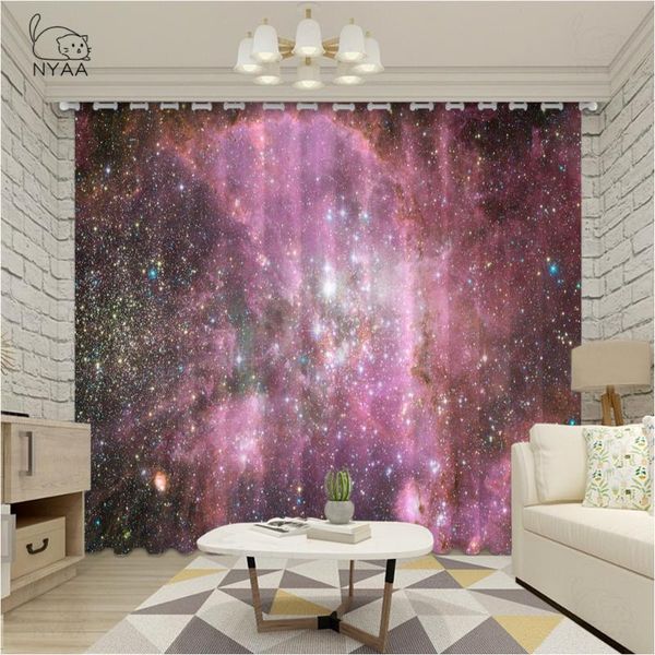 

space decor window curtain galaxy stars curtains galaxy stars in celestial astronomy nursery for bedroom living room curtains