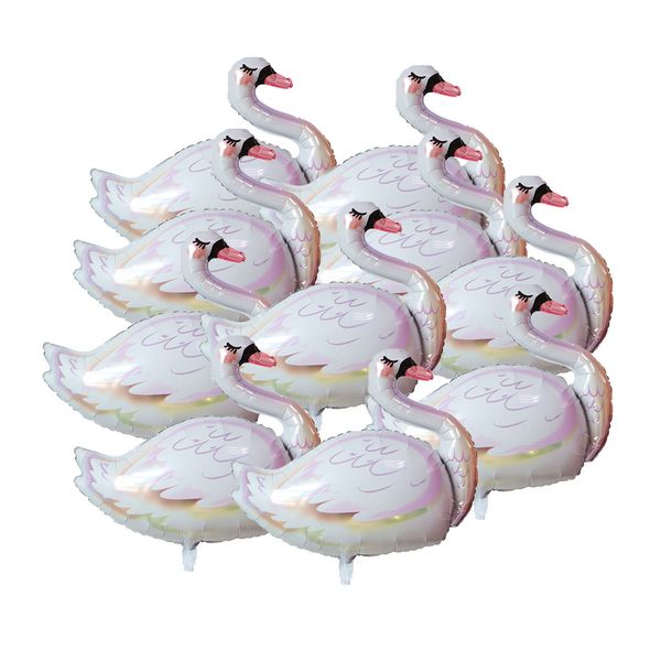 

10xaluminum film balloons cartoon animal birthday party decorations supplies