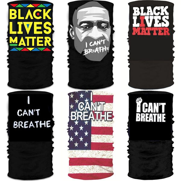 

i cant breathefamous trump magic scarf multifunction bandana neck gaiter outdoor climbing face mask keep america great headbands 2020 n #496, Black