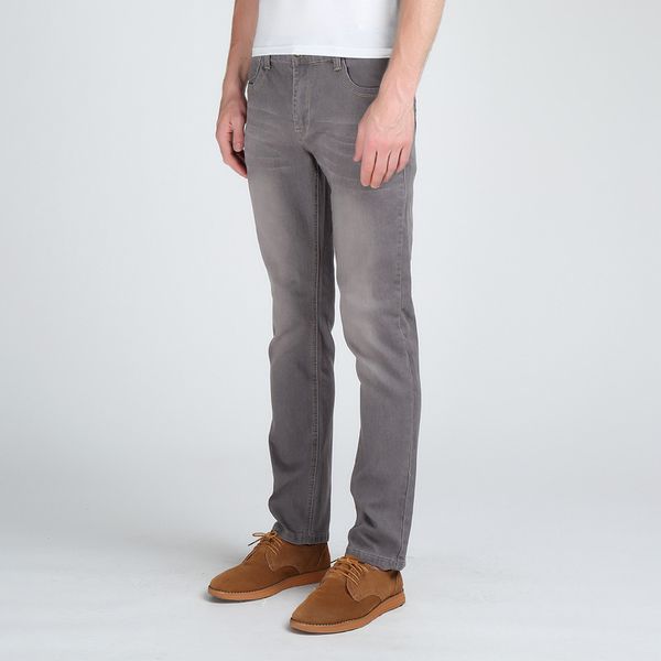 

men's jeans 2019 spring clothing new style men slim fit elasticity skinny pants, Blue