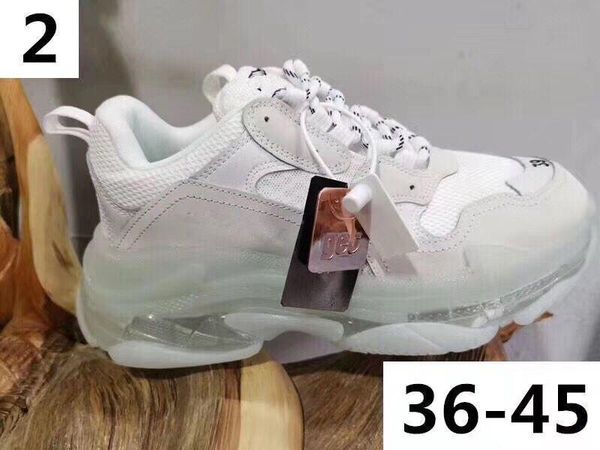 

green triple s sneakers old dad shoes,low triple-s buffed leather and mesh sneakers for women & men causal sport shoes 06, Black