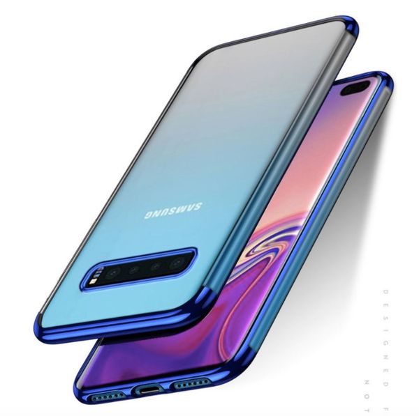 TPU teléfono estuche Cubierta Delgado Suave Transparente Samsung Galaxy S10 S9 S8 Plus E