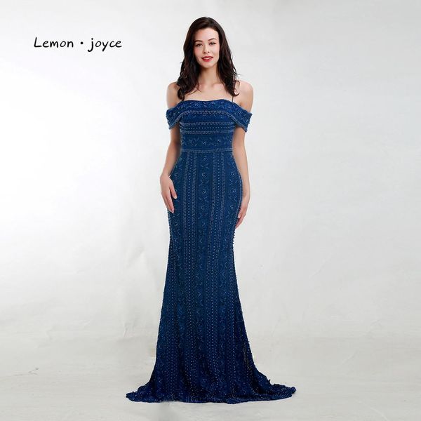 

party dresses lemon joyce formal evening long 2021 for women off the shoulder mermaid gowns plus size, White;black