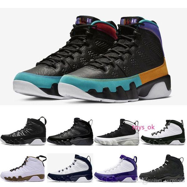 

dream it,do new it men basketball shoes 9s unc la bred space jam tour yellow pe anthracite sports trainers sneaker size 7-13